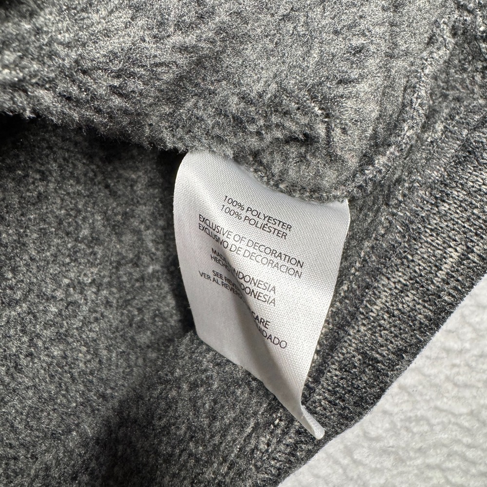 Eddie Bauer Gray Marled 1/4 Zip Fleece Pullover Sweater Casual Men's Size M - Picture 6 of 10